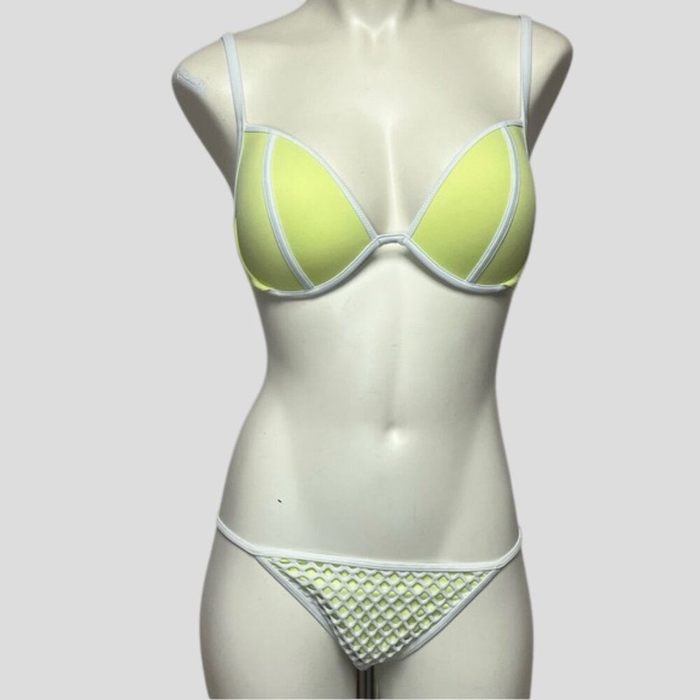 Victoria's Secret The Sexiest Cheeky Neon Yellow Bikini